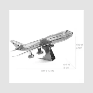 3D Metalen Puzzel Miniatuur Vliegtuig - Mini Bouwpakket - Prachtig - Schaalmodel - Transport - Transportvliegtuig - Leger