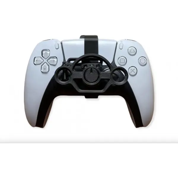SmarThuis - Mini Racestuur Voor Playstation 5 Game Controller - Kleur Zwart thumbnail
