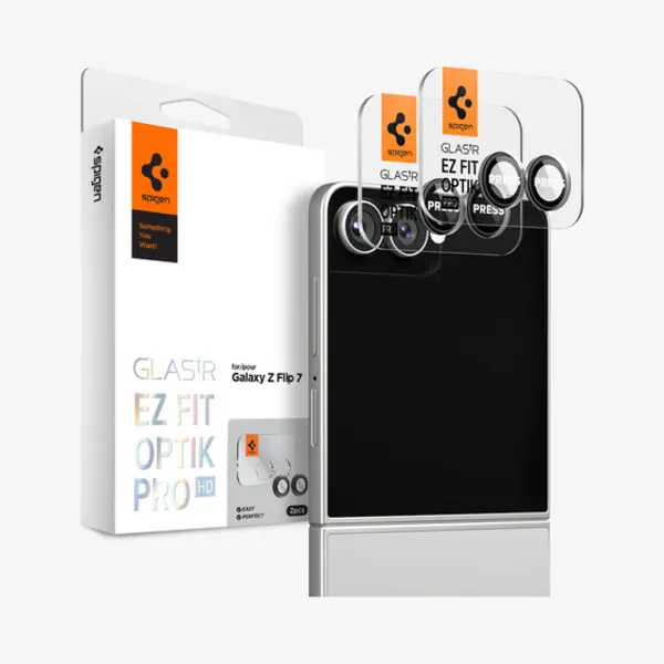 Spigen Glas.tR Ez Fit Optik Pro Hd Kameraobjektivschutz Samsung 2 Stück(e) thumbnail
