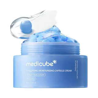 Medicube Hyaluronic Moisturizing Capsule Cream - Hydraterende Crème Met Hyaluronzuur