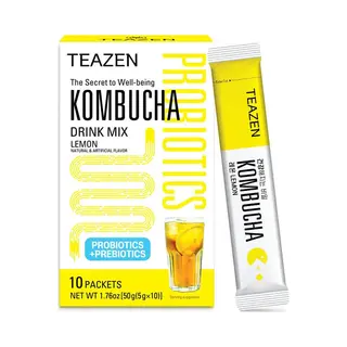 Teazen Koreaanse Kombucha Lemon – Verfrissende Prebiotische Thee