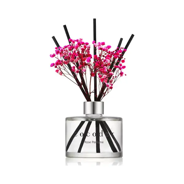 Cocodor Geurstokjes Met Roze Droogbloemen Rose Perfume - 200 Ml thumbnail