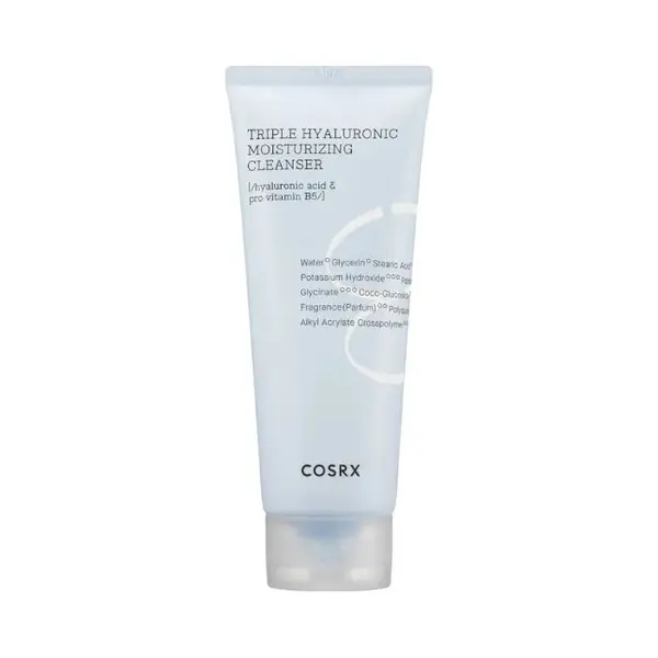 Cosrx Hydrium Triple Hyaluronic Moisture Cleanser 150 Ml thumbnail