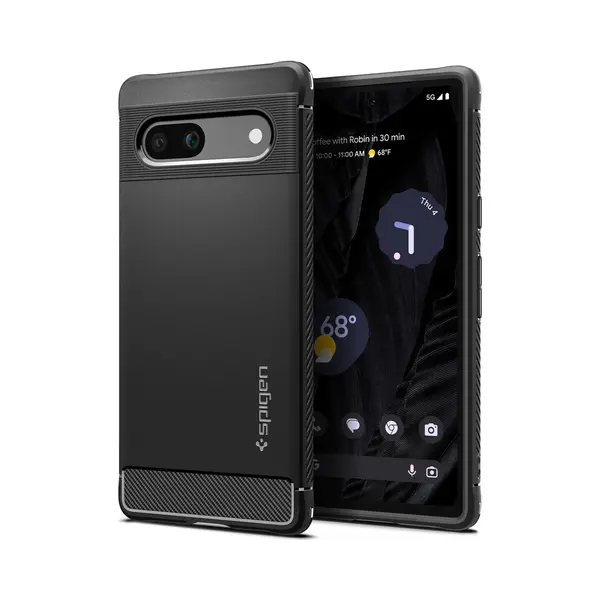 Spigen Rugged Armor Handyhülle 15,5 cm (6,1") Schwarz thumbnail