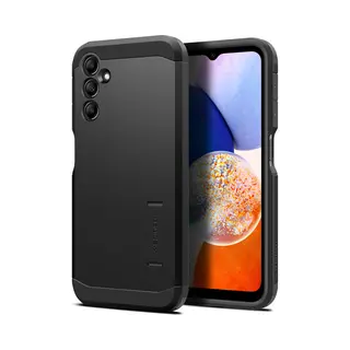 Spigen Galaxy A14 5G-Hülle Tough Armor Schwarz
