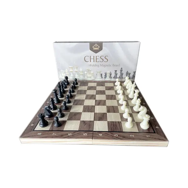 Schaakbord - Chess - Magnetisch Opvouwbaar Bord - Schaakspel 30CM thumbnail
