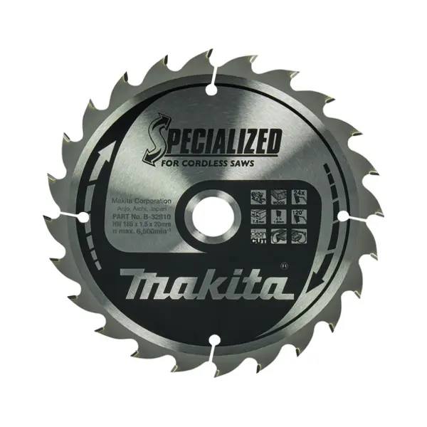 Makita B-32910 circular saw blade 1 pc(s) thumbnail