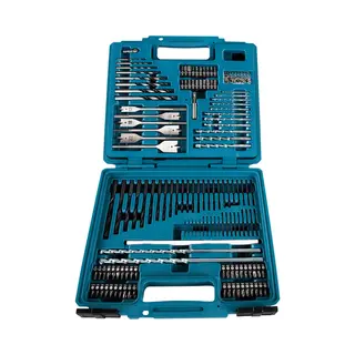 Makita Bohrer- Und Bit-Set Bohrer-/Bit-Set 212-teilig E-06270 088381568746, (212-tlg)