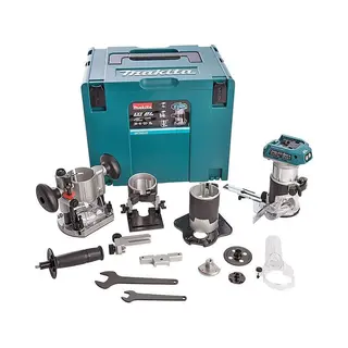 Makita - 18v Lxt Akku-fräse (einzelgerät) Mit Zubehör In Makpac Drt50zjx3
