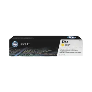 Hp 126A Yellow Original LaserJet Toner Cartridge
