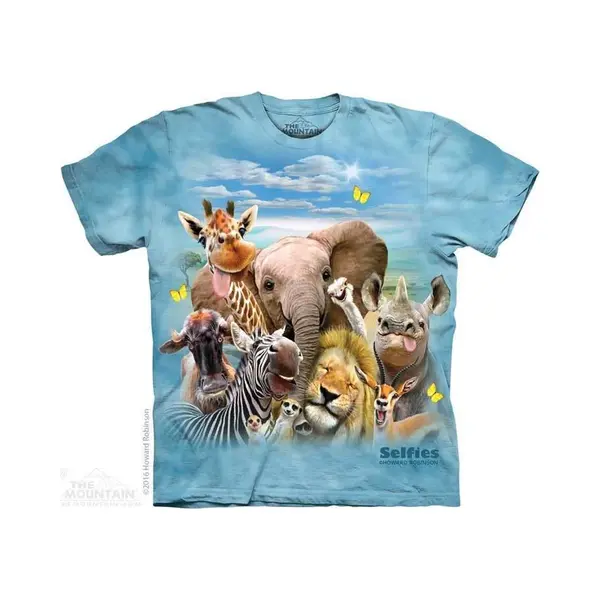The Mountain T-shirt African Selfie Xl thumbnail