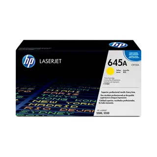 Hp 645A Gelb Original LaserJet Tonerkartusche