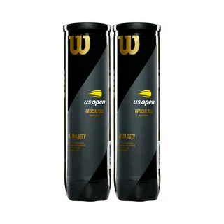 Wilson Tennisball Us Open - 8 Tennisbälle - Innendruckball - (2x 4er Dose)