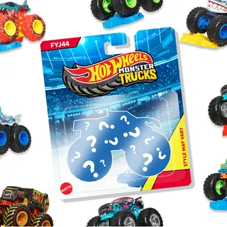 Hot Wheels Monster Trucks , 1:64 Scale Die-Cast Toy
