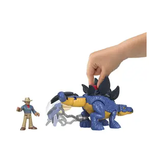 Fisher-Price Imaginext Jurassic World Stegosaurus & Dr. Grant
