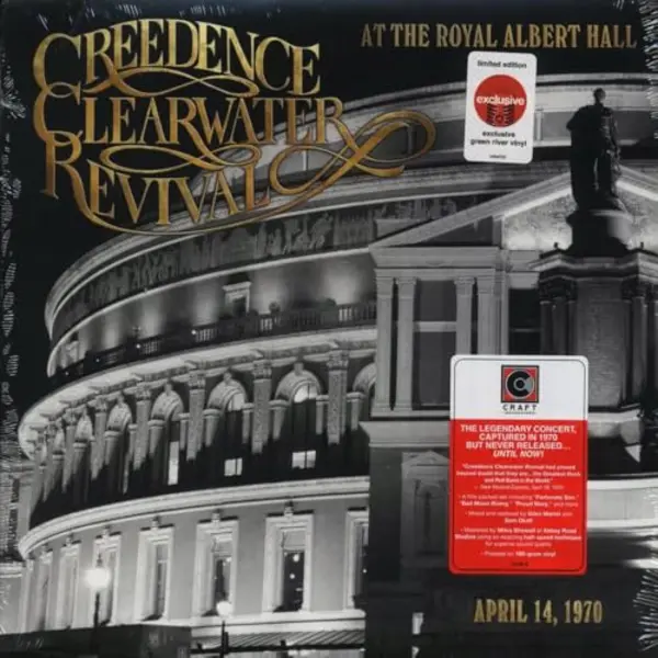 Fantasy Creedence Clearwater Revival - At The Royal Albert Hall, April 14, 1970 (green Vinyl) thumbnail