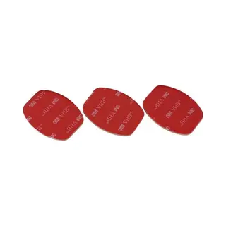 GoPro 3M Sticker - Voor Plat Oppervlak - Adhesive Flat Rounded Mount