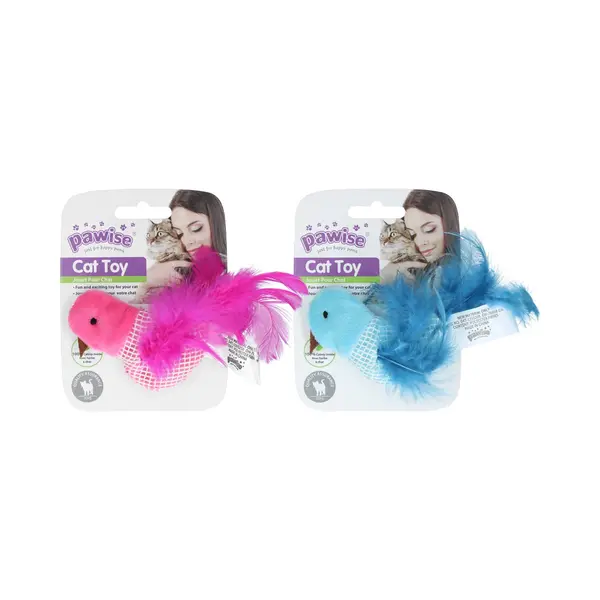 Pawise Catnip Bird Speelgoed Voor Katten - Kattenspeelgoed - Kattenspeeltjes thumbnail