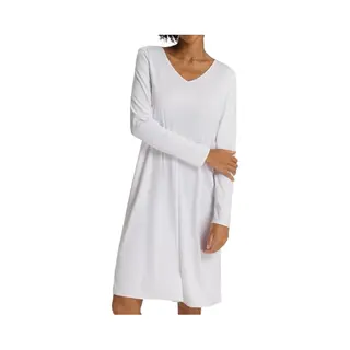 Hanro - Cotton Silk - Nachthemd (L Weiß)
