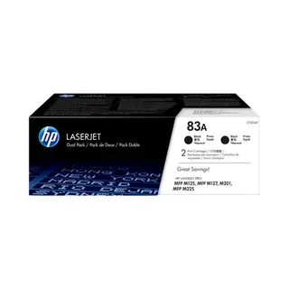Hp 83A 2-pack Black Original LaserJet Toner Cartridges