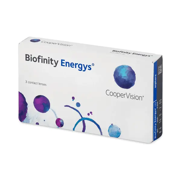 Cooper Vision Biofinity Energys, Monatslinsen Weich, 3 Stück / Bc 8.6 Mm / Dia 14.0 Mm / -3 Dioptrien thumbnail