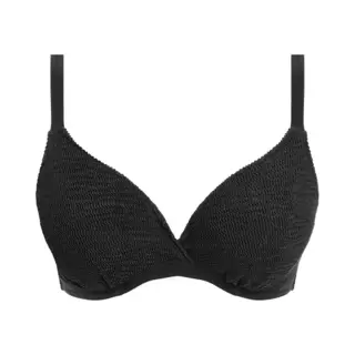 Freya Ibiza Waves Plunge Bikini Top In Black