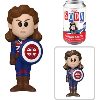 Funko Vinyl Soda, Agent Carter - Captain Carter - Marvel What If - Collectable Vinyl Figure - Gift Idea - Official Merchandise - Toys For Kids &