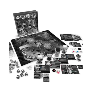 Funko Games Funkoverse Universal Monsters Strategy Board Game For 2-4 Players - Includes 4 Funko Pop! Figures