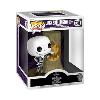 Funko Pop! Deluxe, Disney The Nightmare Before Christmas 30th - Jack Skellington With H.Town Door - Disney, The Nightmare Before Christmas - Vinyl