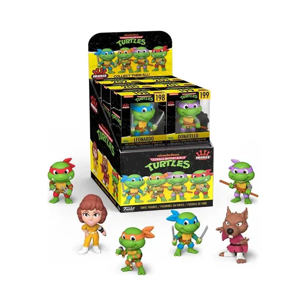 Funko Mini Vinyl Figures, Tmnt Assorted. thumbnail