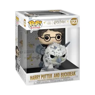 Funko Pop! Rides Deluxe, Harry Potter Prisoner Of Azkaban - Harry & Buckbeak - Collectable Vinyl Figure - Gift Idea - Official Merchandise - Toys For