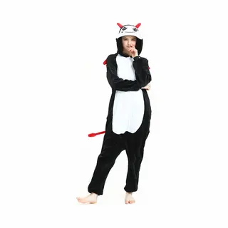 Duivel Onesie Halloween Verkleedkleding - Volwassenen & Kinderen - Xl (175-195 Cm)