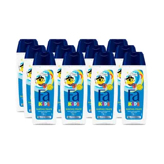 Fa Kids Surfing Pirate Douchegel 12x250ml - Voordeelverpakking