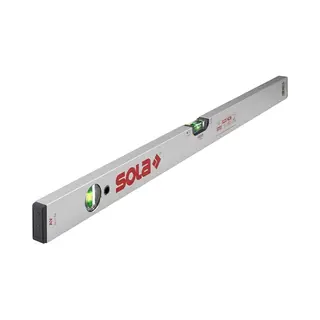 Sola Av Wasserwaage 80cm - Präzise Wasserwaage Für Profis, Patentierte Sola-Focus Libellen, Bessere Ablesbarkeit Bei Dämmerlicht, Robustes