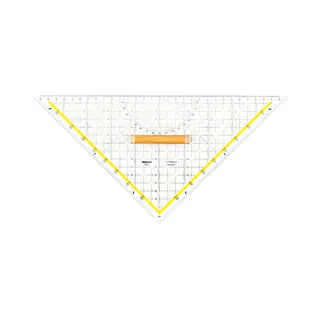 Aristo AR1648/2 Dreieck Kunststoff Schwarz, Transparent, Gelb 1 Stück(e)