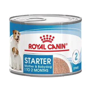 Royal Canin Size Royal Canin Starter Mousse Mother & Babydog - Saver Pack, 24 X 195g (Verpakking van 24)
