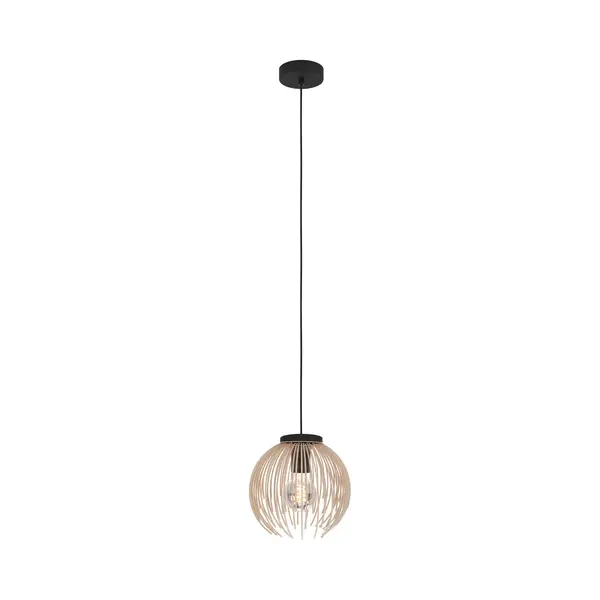 Eglo Venezuela-A Hanglamp - E27 - Ø 23.5 Cm - Zandkleur thumbnail