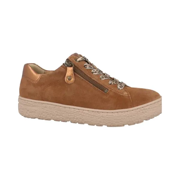 Hartjes 162.1401 Phil Sneakers - Suède - Dames - Bruin - Maat 38 thumbnail