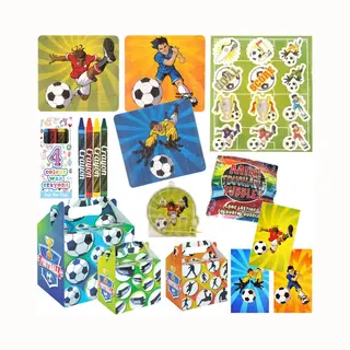 Henbrandt Voetbal Traktatie Doos - Gevuld Met Speelgoed Voor School - 10 Stuks