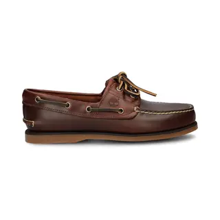 Timberland Für Herren. TB0250772141 Bootsschuhe Aus Leder Klassisch Braun (41), Lässig