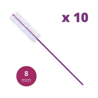 Lactona Interdentaal Ragers - Large 8mm - Violet - 2 Gripzak X 5 Stuks - Voordeelpakket
