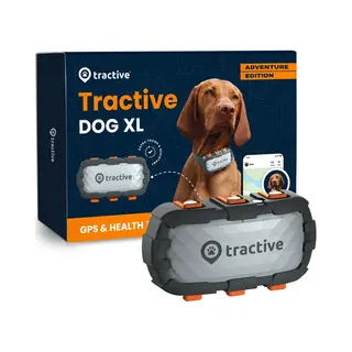 Tractive - Xl Adventure Gps-hondenhalsband | Versterkte Behuizing, Klaar Voor Avontuur | Tot 1 Maand Batterijduur | Nr. 1 Op De Markt | Wereldwijde