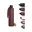 Berry Red - Gold