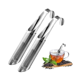 Theezeef - 2 Stuks - Fijnmazig Theefilter Voor Losse Thee - Theefilter Voor Losse Thee - Theefilter Rvs - Fijnmazig Theezeef - Extra Fijne Filter -
