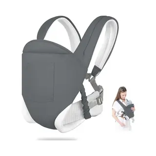 Draagzak - Ergonomische Draagzak - Buikdrager - Comfortabel - Babydrager Vanaf Geboorte - Carrier - Kinderdrager - Opbergvakjes