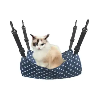 Kattenhangmat - Hangmat Voor Katten - Hangend Huisdierbed - Hangmat Voor Huisdieren - Met Haken - Voor Kittens, Puppy's En Kleine Huisdieren -