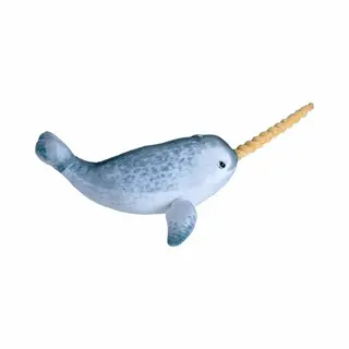 Wild Republic Narwhal Stuffed Animal - 12'