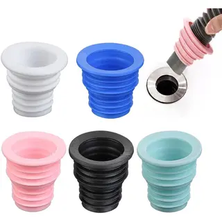 5 Stuks Afdichting - Afvoerpijp Afdichting - Siliconen Ring - Pijp Slang Afdichtring - Siliconen Pakking - Content Voor Afvoerpijpadapter - Rubberen