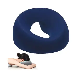 Gezichtskussen Voor Massage - Massagekussen - Traagschuim Gezichtskussen - Hoofdsteun - Kussen Met Gat - U-Vormig Dutje - Hoofdsteun Massagetafel -
