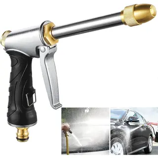 Spuitpistool Voor Tuinslang - Spuitpistool - Sproeier - Gietspuit - Hoge Druk Tuinspuit - Waterpistool - Tuinsproeier - Waterspuit - Traploos